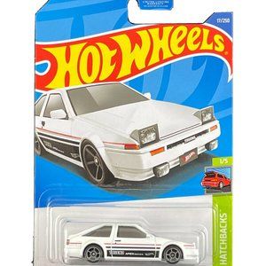 Hot Wheels 2022 HW Hatchbacks 1/5 White Toyota AE86 Sprinter Trueno 17/250